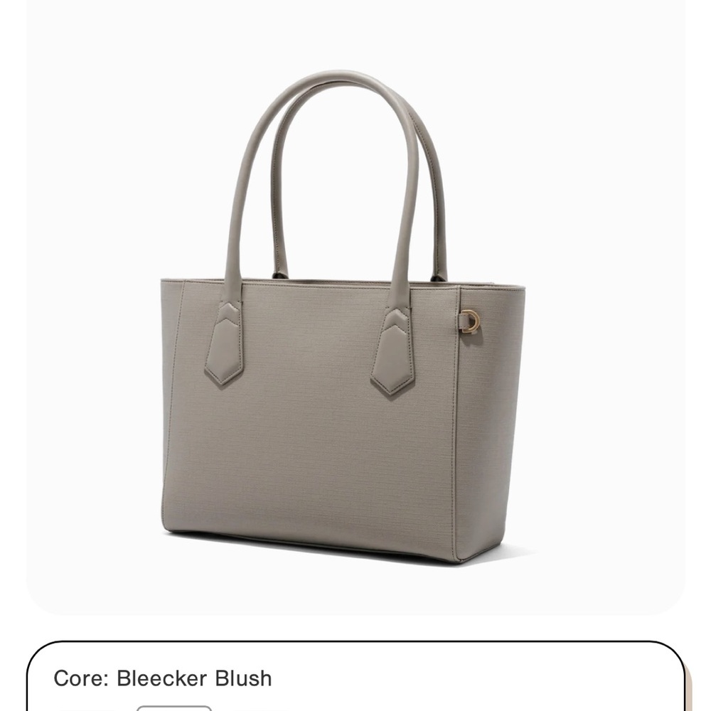 Dagne Dover Signature Classic Tote Bleecker Blush Classic Size - Picture 2 of 11